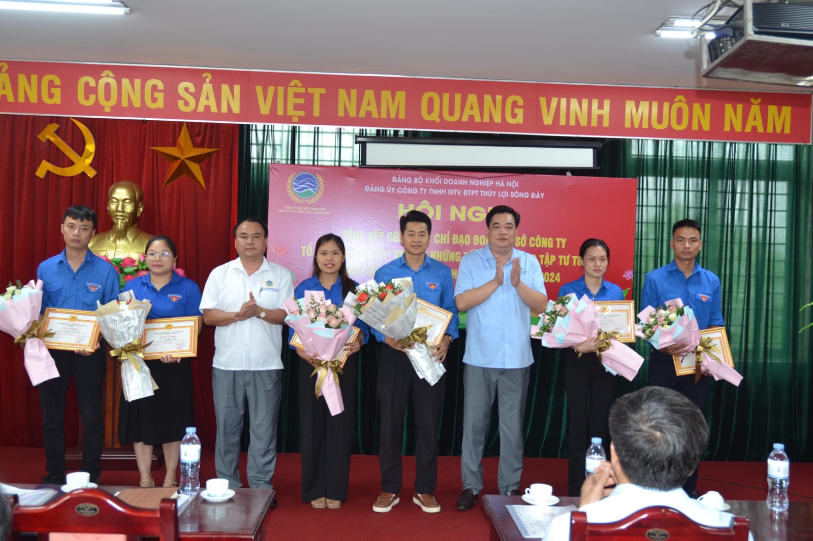 Hội nghị tổng kết công tác chỉ đạo Đoàn cơ sở Công ty tổ chức cuộc thi