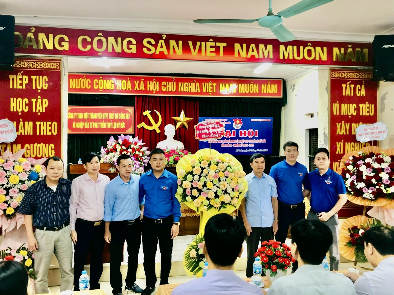 Đại hội các Chi đoàn thanh niên công ty TNHH MTV ĐTPT Thuỷ lợi Sông Đáy